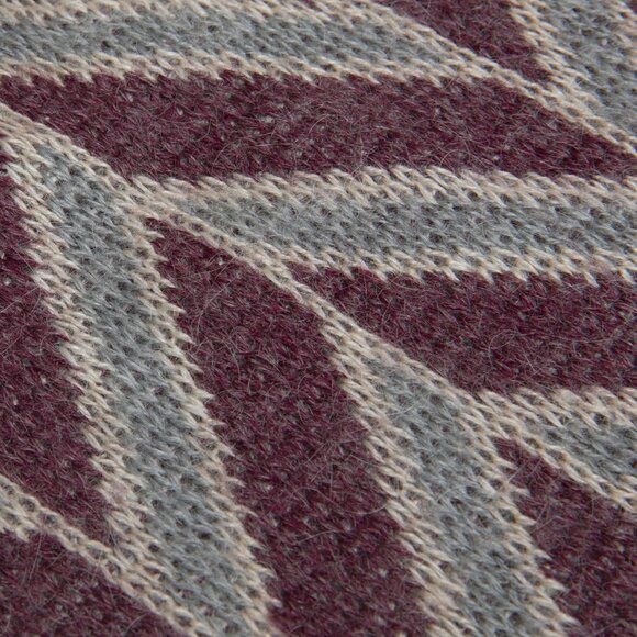 Tetrasvit (Slovakia) 70s, Brushed Yarn, Folk Geometry, Eastern Bloc - Picture 3 of 4